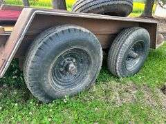 OFFSITE BRANCEPETH: Homebuilt Goose Neck Trailer