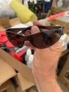 Qty of zip ties, hand sanitizer,hard hat mounted hearing muffs, bandaids, XL gloves, safety glasses 