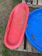 Campfire king portable campfire grill, sled, mini pool