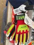 Qty of assorted styles & sizes of gloves, safety glasses, dust masks etc