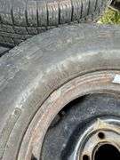 4 tires/rims P235/75R15