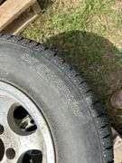 2 trailer tires/rims ST175/80R13