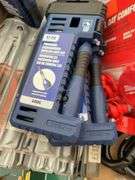 Qty of utility knives, qty of metal razor scrapers, pack of razor blades, qty of numbers, folding