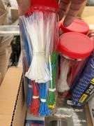 Earplugs, qty of zip ties, qty of 1/4”x50’poly rope packs, flashlights,hard hat mounted hearing muff