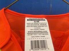 18 safety vests size S/M