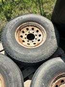 3 tires/rims ST235/85R16