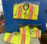 High - Visiblity Garments - jacket, vest, and hoodie - all XL