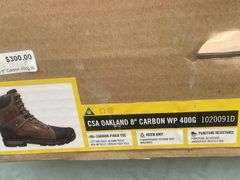Steel toed safety boots size 11