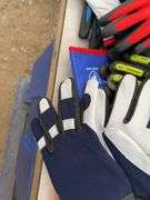 Qty of assorted styles & sizes of gloves, safety glasses, dust masks etc