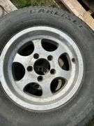 2 trailer tires/rims ST175/80R13