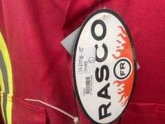 Red 3M Flame resistant coveralls size 42T