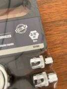 Chisels, socket sets, file set, tape measures, chalk lines, multi screwdrivers