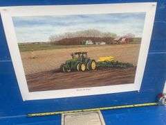 John Deere unframed print #2067/6500 comes with a Certificate of Authenticity