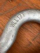 2 of 1-1/2" screw pin anchor shackles UNUSED