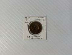 1835 - Penny Token - Lower Canada (Bank of Montreal)