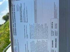 1000L chemical tote had food grade glycol in it NO LID