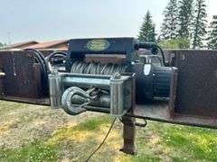 OFFSITE BRANCEPETH: Homebuilt Goose Neck Trailer
