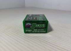 100 Rounds of Sierra 6mm .243 70gr