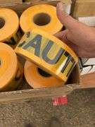 2 cases (16 rolls) “CAUTION” barricade tape