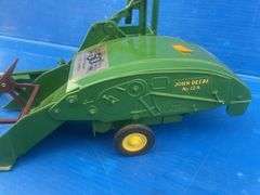 ERTL John Deere Model A Tractor and 50th Anniversary Model 12A John Deere Combine
