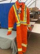 Flame -resistant zip style heavyweight hoodie, hi-viz rain jacket, light weight bib overall,