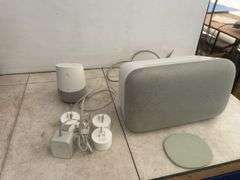 Google Home Max  System- comes with 4 outlet controlers - owner says working