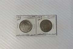 1918 & 1919 - Both Silver Half-Dollars