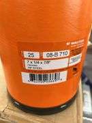 Walters 7”x1/4”x7/8” grind wheels APPROX 25