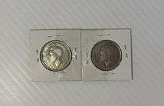 1937 & 1938 - Silver Coins