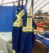 2 Flame-Gard/Arc-Gard overalls Flame resistant coveralls size XL and XXL