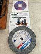 Mastercraft 6" bench grinder c/w Oneway chisel sharpening jig