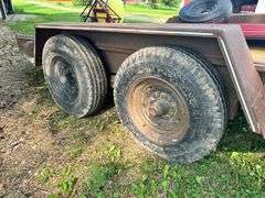 OFFSITE BRANCEPETH: Homebuilt Goose Neck Trailer