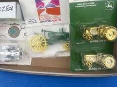 Quantity of ERTL 1:64 scale John Deere toys autographed by " Joseph Ertl "