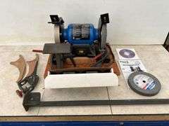 Mastercraft 6" bench grinder c/w Oneway chisel sharpening jig