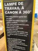 ShopPro 360 Cannon work light UNUSED