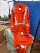 2 Orange 3M Flame resistant coveralls size 60