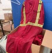 12 Used and Laundered coveralls - size 48