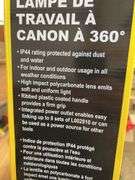 ShopPro 360 Cannon work light UNUSED