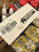 Qty of zip ties, hand sanitizer,hard hat mounted hearing muffs, bandaids, XL gloves, safety glasses 