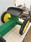 Vintage John Deere cast toy tractor -NEEDS SOME TLC, NO CHAIN