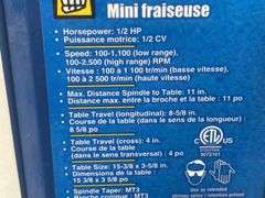 PowerFist Mini Milling Machine - working condition