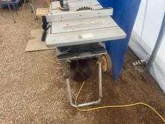 Mastercraft 10" table saw - working