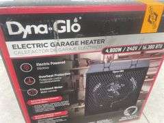 Unused Dyna-Glow electric garage heater  4800W/240V/16,380BTU