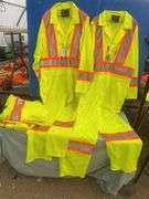 5 light weight high-viz coveralls - Sizes - 1-XL, 2-2XL, and 1-3XL