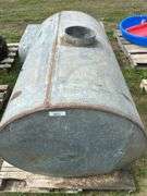 2 galvanized tanks