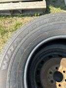 1 rim 2 tires P265/70R17
