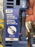 Multi-bit screwdrivers, folding hex key sets, claw hammers, 19pc SAE/METRIC ratchet & socket set