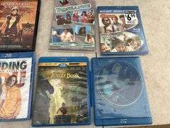 Qty of Blu-Ray movies & DVD movies