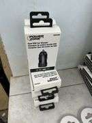 Misc cables, house signs, cell phone holders, rescue hammers etc