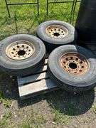 3 tires/rims ST235/85R16